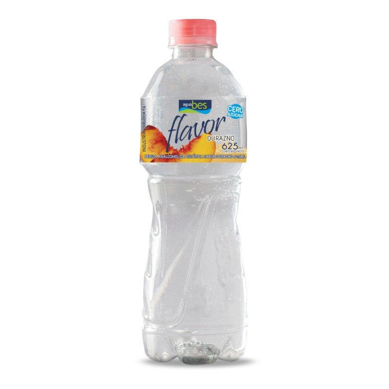 Agua Bes Flavor Durazno 625 ml