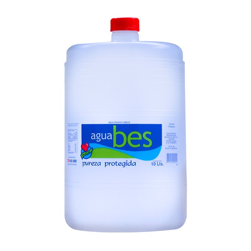 Agua BES de 10 Litros
